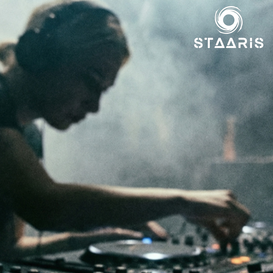 Silhouette in the smoke